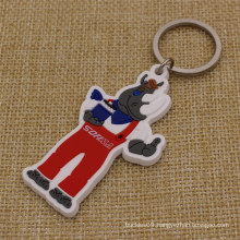 Wholesale Custom Your Branded 2D Soft PVC Keytag with Branded Logo